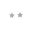 Star Cubic Zirconia Earrings - CHOMEL