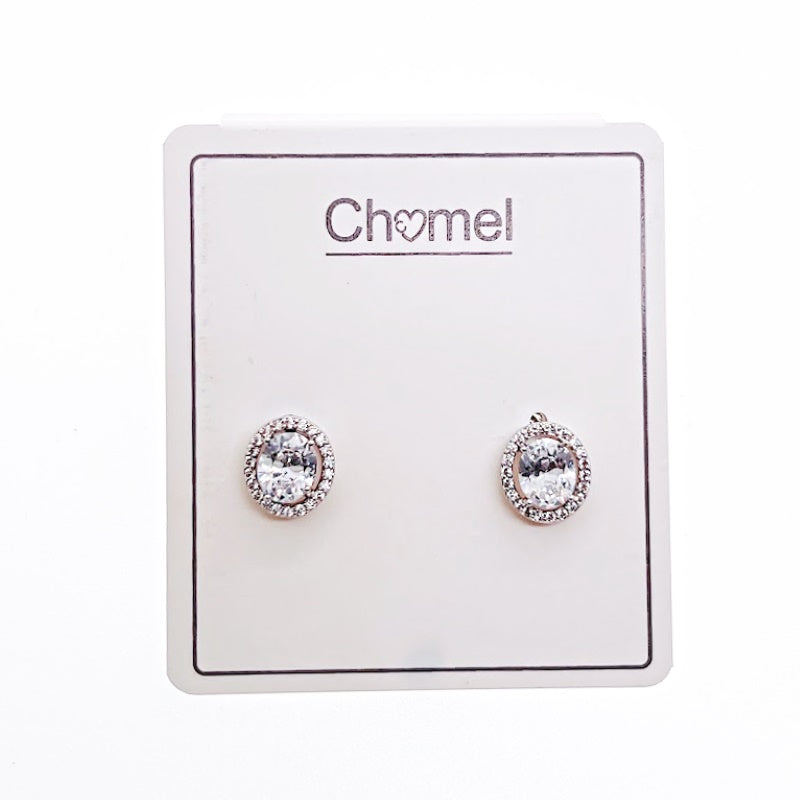 Cubic Zirconia Earrings - CHOMEL