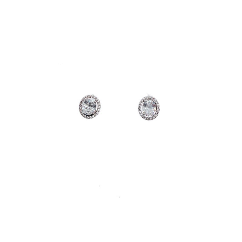 Cubic Zirconia Earrings - CHOMEL