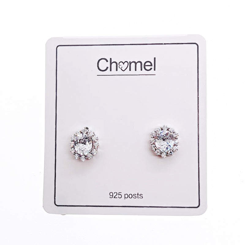 Cubic Zirconia Earrings - CHOMEL