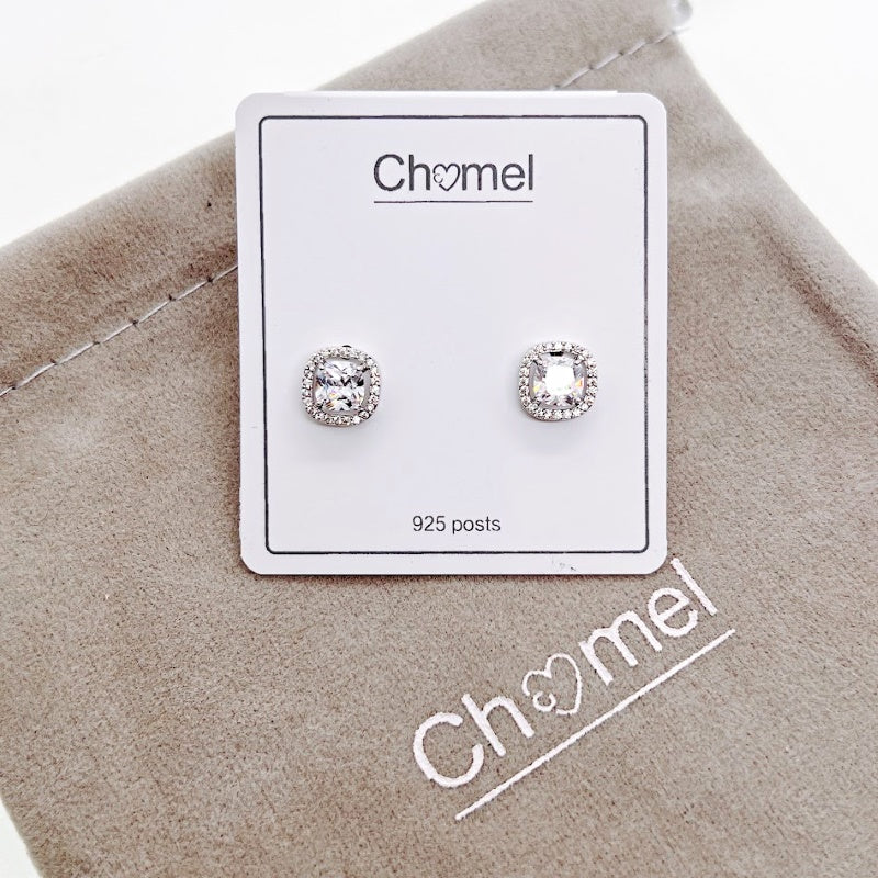 Cubic Zirconia Earrings - CHOMEL