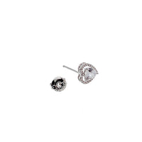 Heart Cubic Zirconia Earrings - CHOMEL