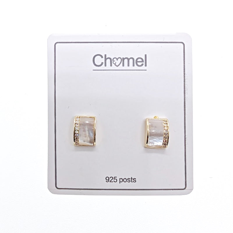 Mother of Pearl Earrings - CHOMEL