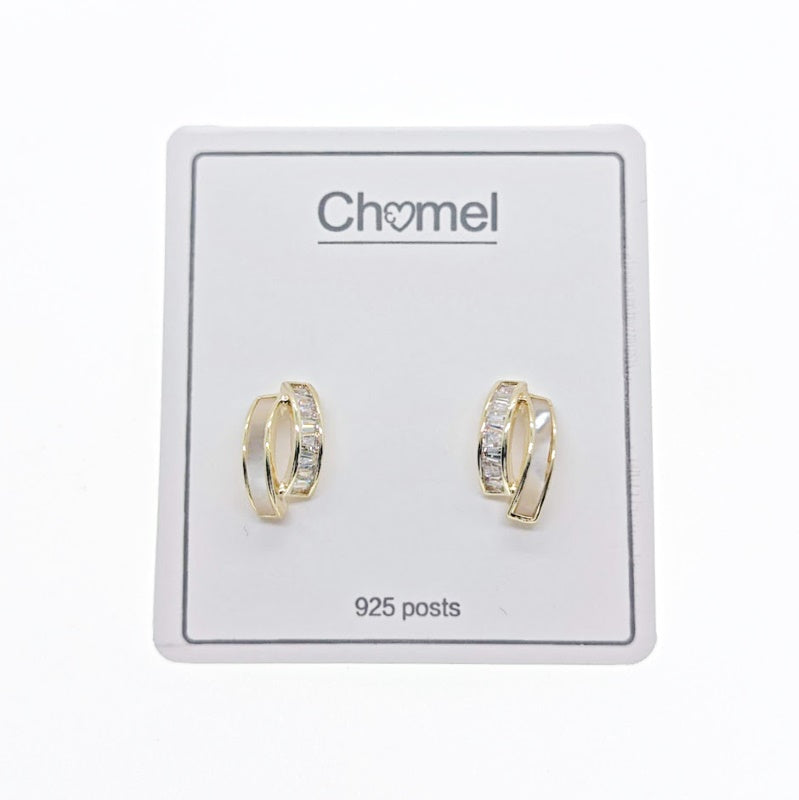 Mother of Pearl Earrings - CHOMEL