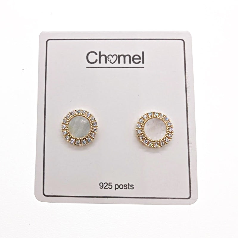 Mother of Pearl Earrings - CHOMEL