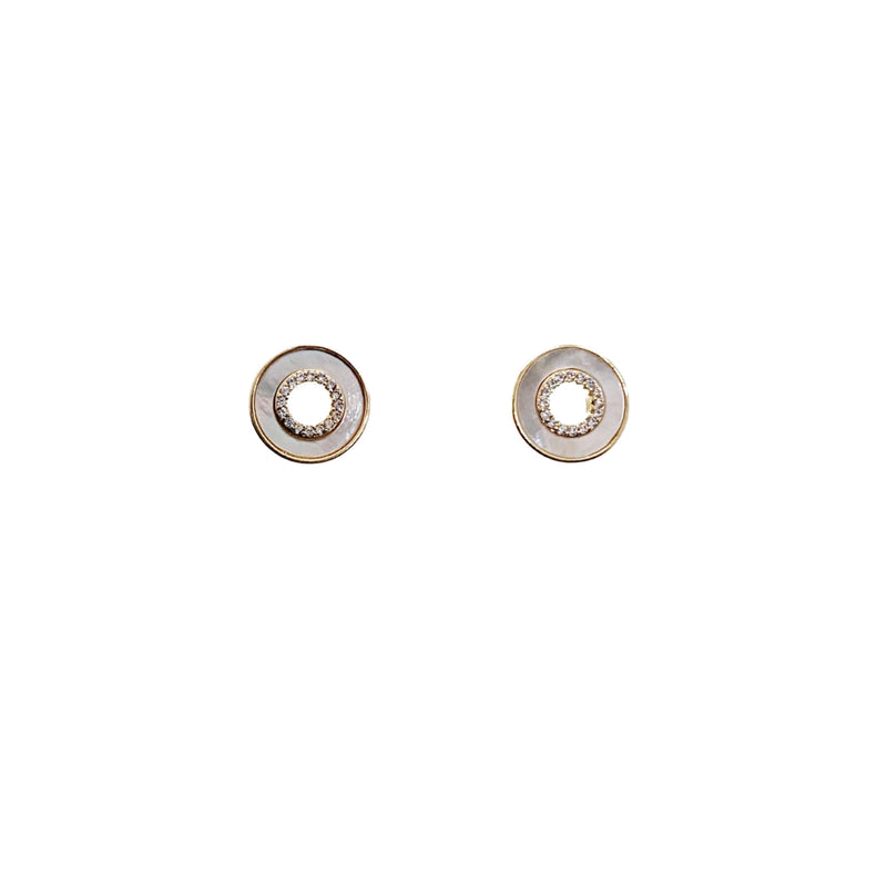 Mother of Pearl Earrings - CHOMEL