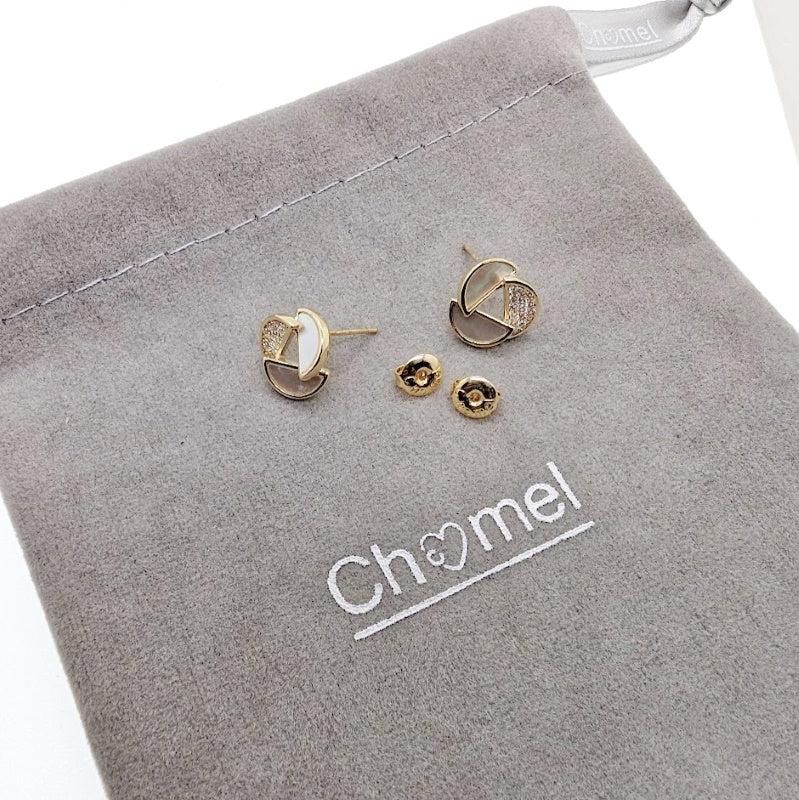 Mother of Pearl Earrings - CHOMEL