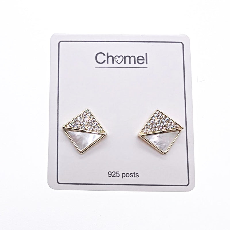 Mother of Pearl Earrings - CHOMEL