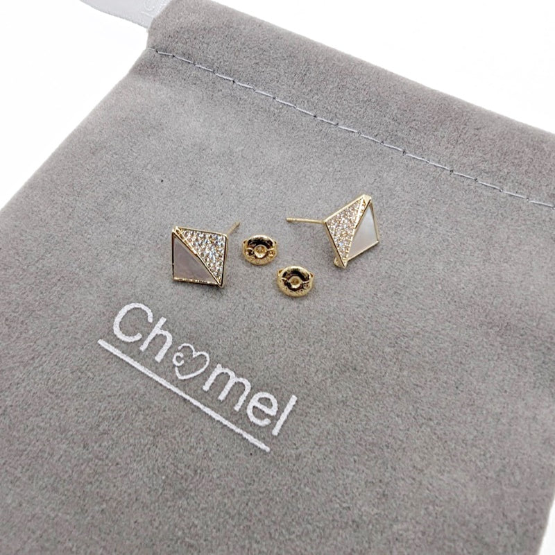 Mother of Pearl Earrings - CHOMEL