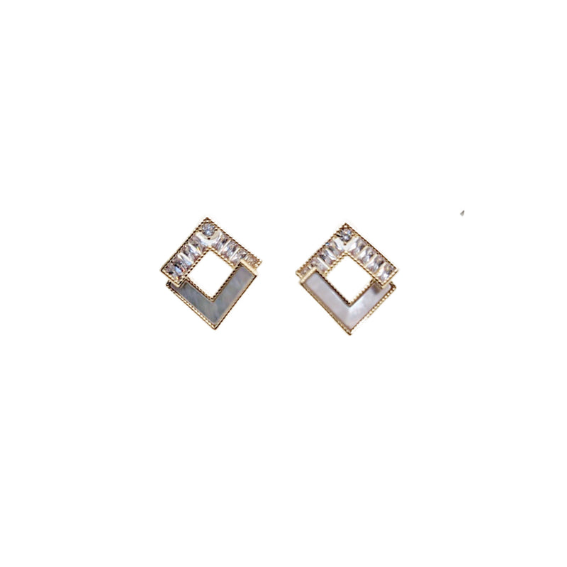 Mother of Pearl Earrings - CHOMEL