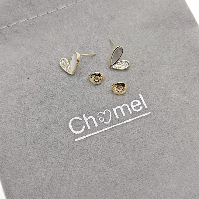 Mother of Pearl Earrings - CHOMEL