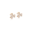 Clover Leaf Mother of Pearl Gold Earrings - CHOMEL