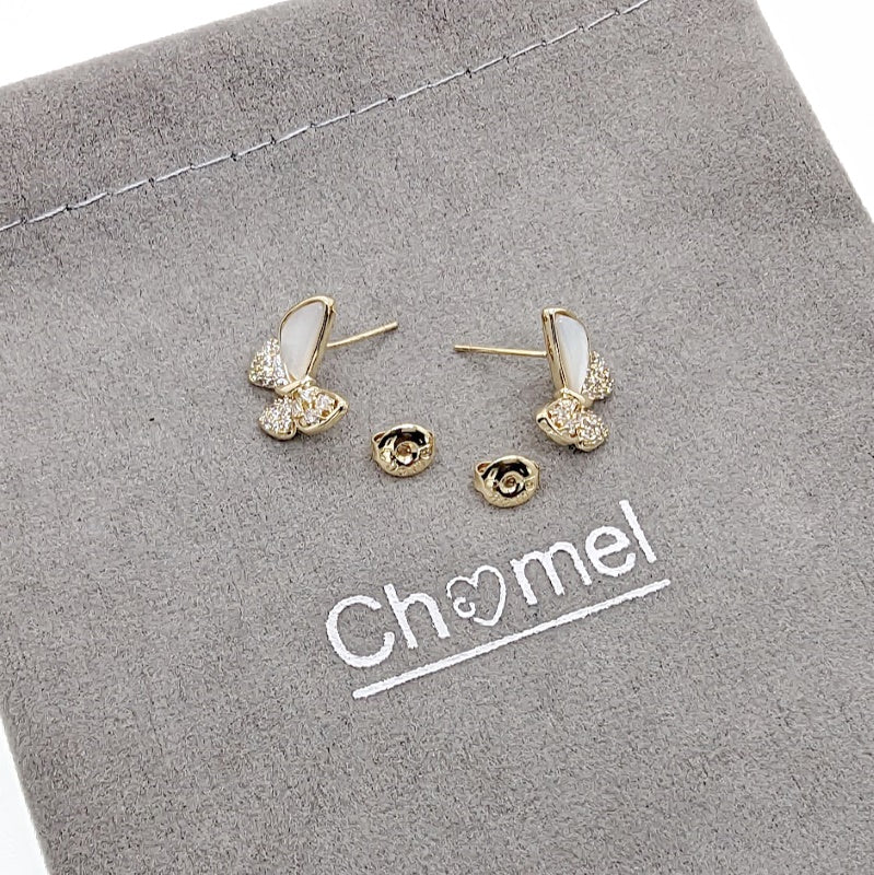 Mother of Pearl Earrings - CHOMEL