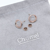 Cubic Zirconia Earrings - CHOMEL