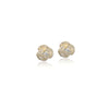 Flower Cubic Zirconia Earrings - CHOMEL