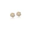Flower Cubic Zirconia Earrings - CHOMEL