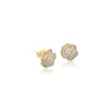 Flower Cubic Zirconia Earrings - CHOMEL