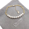 Freshwater Pearl Chain Bracelet - CHOMEL