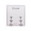 Star Cubic Zirconia Stud Earrings - CHOMEL