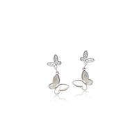 Butterfly Mother of Pearl Earrings - CHOMEL