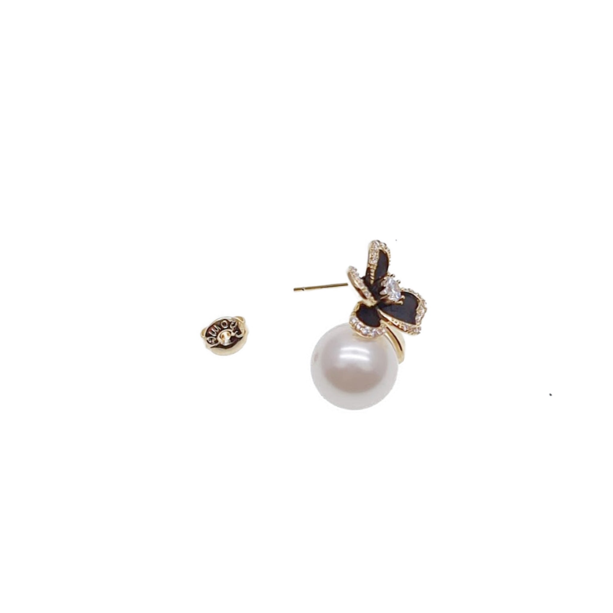 Flower Pearl Earrings - CHOMEL