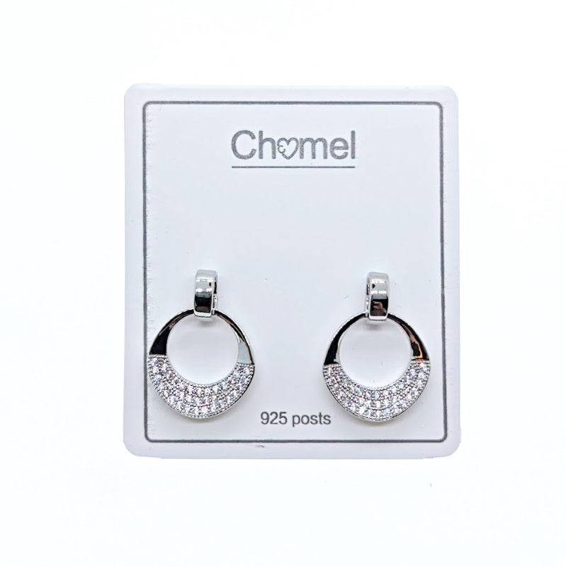 Cubic Zirconia Earrings - CHOMEL