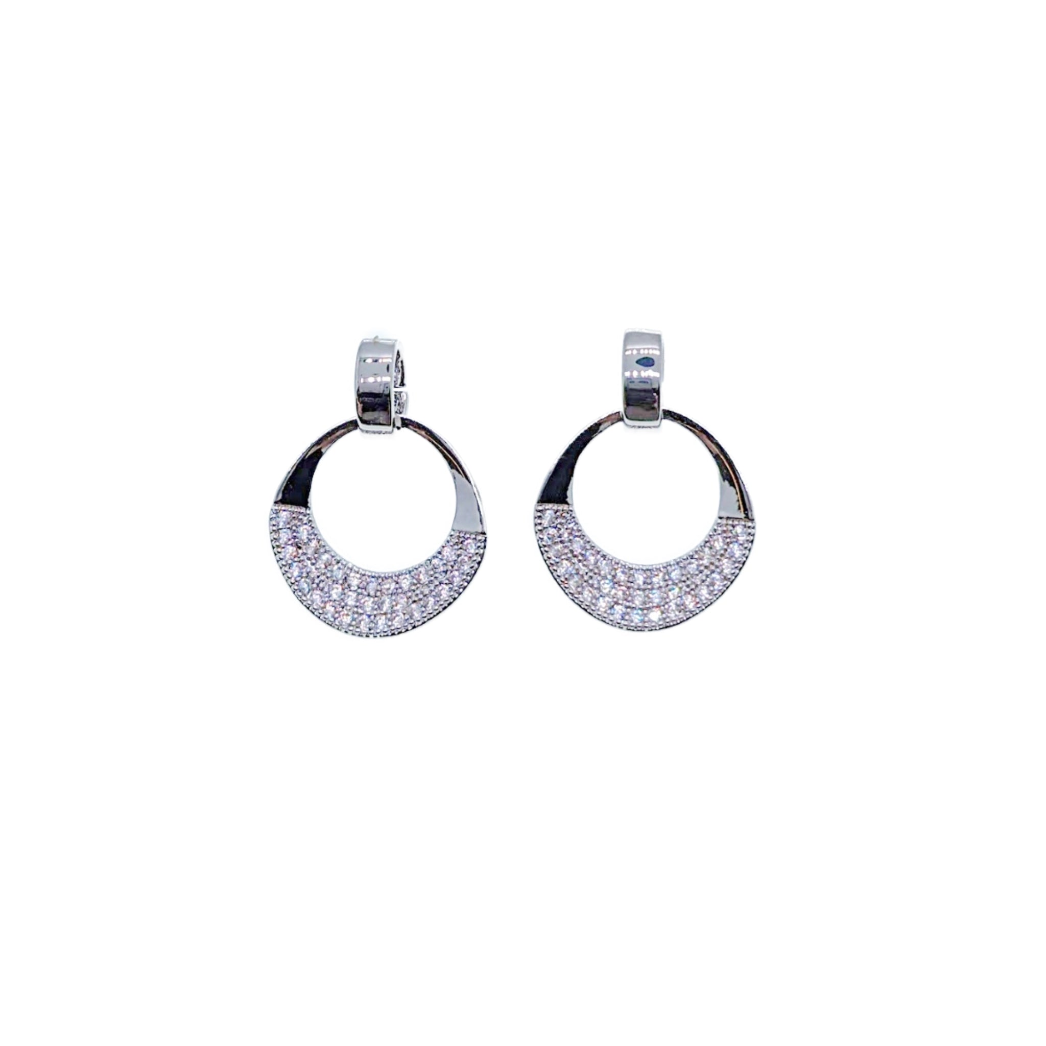 Cubic Zirconia Earrings - CHOMEL