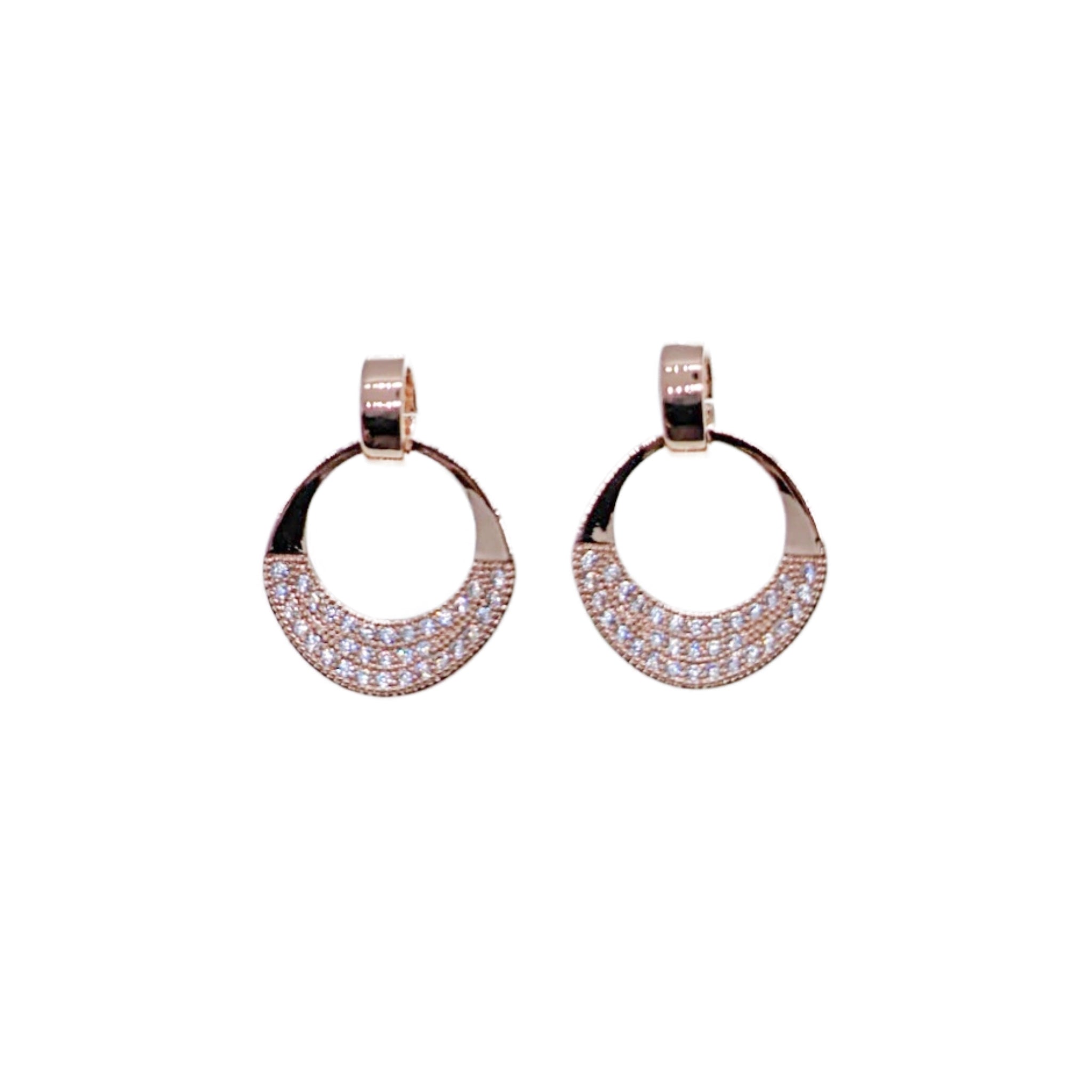 Cubic Zirconia Earrings - CHOMEL