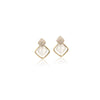 Simulated Moonstone Earrings - CHOMEL