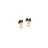 Ribbon Pearl Earrings - CHOMEL