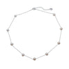 Freshwater Pearl On Chain Necklace