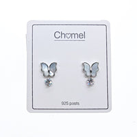 Butterfly Mother of Pearl Earrings - CHOMEL