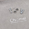 Butterfly Mother of Pearl Earrings - CHOMEL