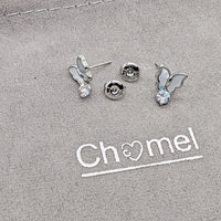 Butterfly Mother of Pearl Earrings - CHOMEL