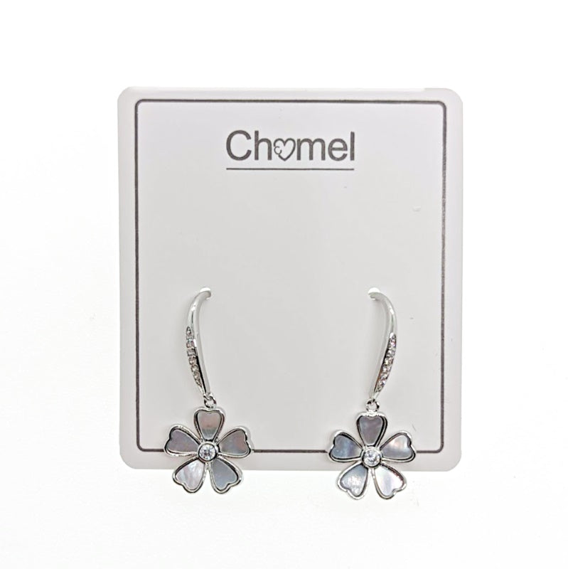 Flower Mother of Pearl Earrings - CHOMEL