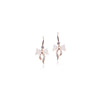 Ribbon Cubic Zirconia Earrings - CHOMEL