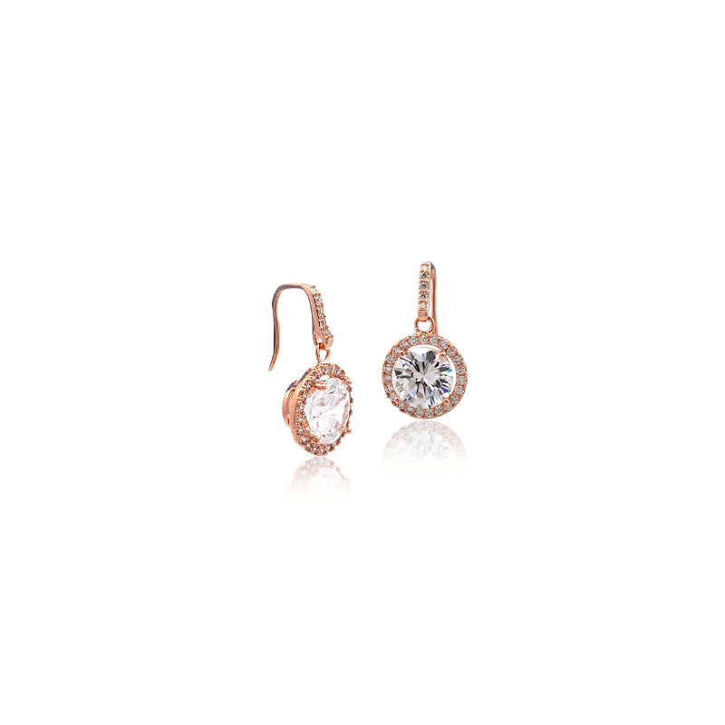 Cubic Zirconia Earrings - CHOMEL