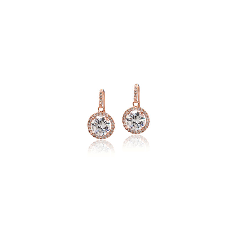 Cubic Zirconia Earrings - CHOMEL