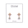 Star Cubic Zirconia Earrings - CHOMEL