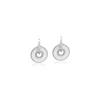 Round Mother of Pearl Earrings - CHOMEL