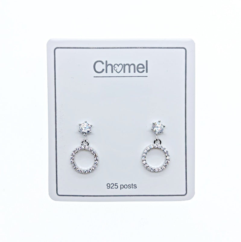 Cubic Zirconia Earrings - CHOMEL