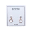 Cubic Zirconia Earrings - CHOMEL