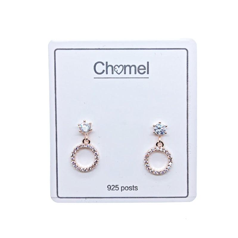 Cubic Zirconia Earrings - CHOMEL