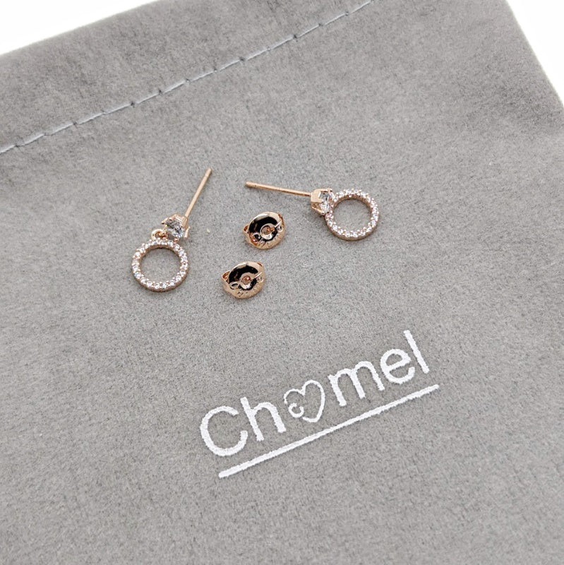 Cubic Zirconia Earrings - CHOMEL