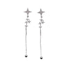 Star Cubic Zirconia Earrings - CHOMEL