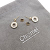 Mother of Pearl Gold Earrings - CHOMEL