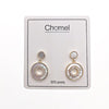 Mother of Pearl Gold Earrings - CHOMEL