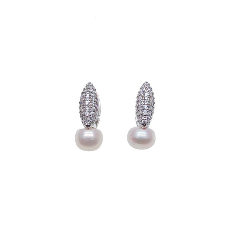 Freshwater Pearl Earrings - CHOMEL