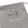 Cubic Zirconia Hoop Earrings - CHOMEL