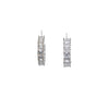 Cubic Zirconia Hoop Earrings - CHOMEL